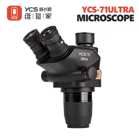 YCS-71 Ultra HD Binocular Microscope for Mobile Phone Motherboard PCB Chip IC CPU Electronic Compone