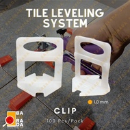 CERAMIC CLIP LEVELING TOOL - TILE LEVELING SYSTEM CLIP