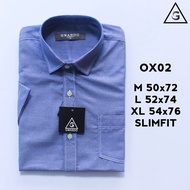 KEMEJA GWARDO BLUE OXFORD Shirt OX02