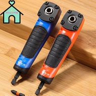 OTUINSG Right Angle Screwdriver, Manual Tool Magnetic Electric Corner Screwdriver,  High Torque 90° 