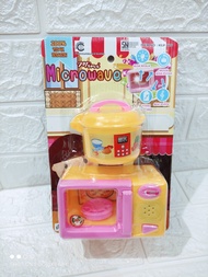 MAINAN ANAK MICROWAVE SET TERMURAH/MAINAN ALAT MASAK MASAKAN TERLARIS KGP710