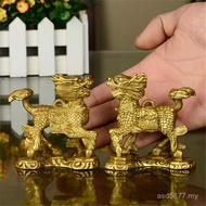 Office Kirin Wholesale Bronze Gossip Brass Gossip Crafts Home Decoration Kirin Gossip Kirin CPY9