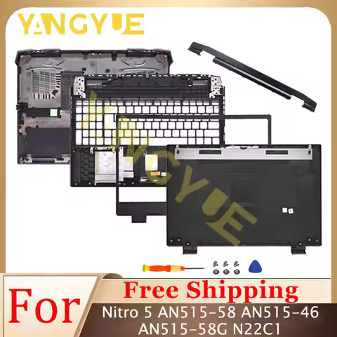 For Acer Nitro5 AN515-46 AN515-58 N22C1 Laptop Screen LCD Back Cover/Front Bezel/Hinges Cover/Palmre