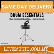 Alesis Drum Throne and Headphones Essentials Bundle