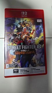 Nintendo Switch 2 快打旋風 街頭霸王 street fighter 6 連