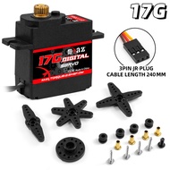 RCXAZ 2g 3.7g 4.3g 8g 17g 21g Digital Micro Servo RC Aircraft Drone Mini Car Helicopter Fixed Wing R