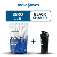 (1LB) MakeMoves Whey Protein Isolate - เวย์โปรตีน สูตรลีนไขมัน โปรตีนสูง ไม่มีน้ำตาล