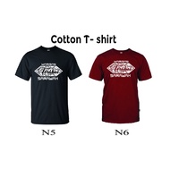 T SHIRT COTTON TERABAI SARAWAK ( BLACK/MAROON)