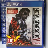 PlayStation PS4 Metal Gear Solid V The Definitive Experience Used Physical Disc Games