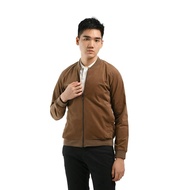 Manzone Jaket Pria Lengan Panjang Willow Brown Outwear Slim Fit Jacket