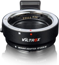 VILTROX EF-EOS M Lens Mount Auto Focus Adapter, Compatible with Canon EF/EF-S Lens to Canon EOS M (E