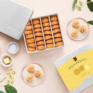 【餅乾學院】醇厚奶油曲奇餅乾鐵盒 (禮盒附提袋)