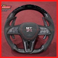 New GTR Steering Wheel Performance LED Carbon Fiber LED 35
