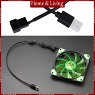 AOTO USB to 4 Pin for Case Fan Cable Power Adapter Cord 30CM 11 8in