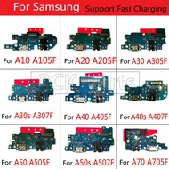 ชาร์จ USB แท่นชาร์จพอร์ตเชื่อมต่อ Flex สาย IC Fast Charging สำหรับ Samsung A50 A70 A10 A20 A30 A40 A