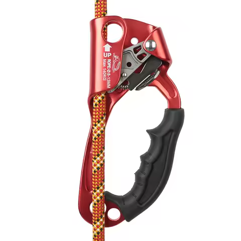 Outdoor Rock Climbing SRT Professional Hand Ascender Device Mountaineer Handle Ascender Left Hand Ri