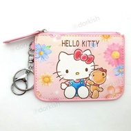 Sanrio Hello Kitty Sweet Floral Ezlink Card Pass Holder Coin Purse Key Ring
