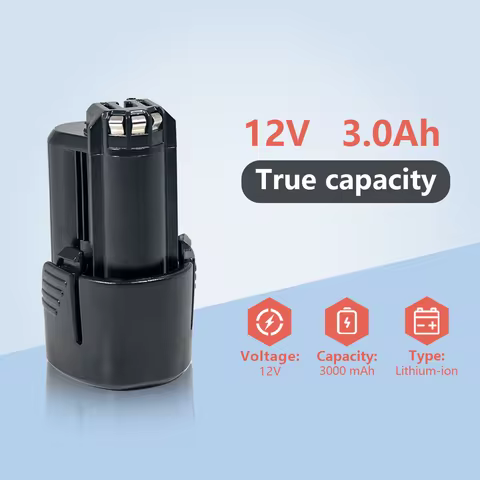 For Bosch 10.8V 12V 3Ah 2.5Ah 1.5Ah 18650 Li-ion Battery for D-70745 BAT412A BAT414 BAT411 BAT412 26