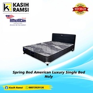 Spring bed American Luxury Single Bed 160 x 200