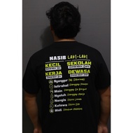 MEN'S NASIB T-SHIRT - word t-shirt, combed 24s - premium dtf screen printing