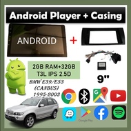 Android Player With Casing For BMW E39/E53 1995-2003 (canbus- 9 inch)