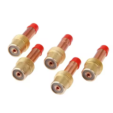 45V24 45V25 45V26 45V27 45V28 Gas Lens Collet Body for WP-17/18/26 TIG Welding Torch, 3/32" 2.4mm TI