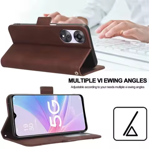 For ZTE Nubia P7 Pro 5G Leather Wallet Flip Type Multi-card Slot Leather Book Stand Design Cover For