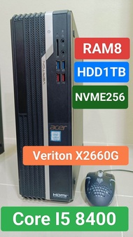 Acer Veriton X2660G I5 Gen8 สเปคแรงๆ มือสองสภาพดี รองรับ nvme