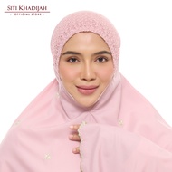 Siti Khadijah Telekung Broderie Ratna in Blush Pink