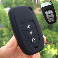 適用納智捷海馬標致豐田本田紳寶現代改裝一鍵啟動車鑰匙包硅膠套