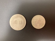 舊台幣一對 （$5和$1）