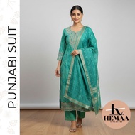 Designer Punjabi suit | 3 pieces Indian ethnic wear
