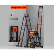 Premium Telescopic Heavy Duty Ladder Multipurpose Telescopic Ladder 多功能折叠梯 Foldable Extendable Foldi