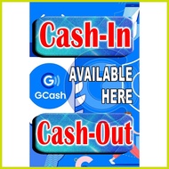 ❀ ➴ ➜ ◭ Gcash CASH IN CASH OUT Business Tarpaulin