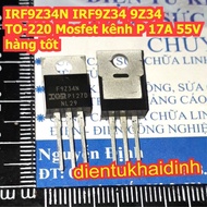 3pcs IRF9Z34N IRF9Z34 9Z34 TO-220 P-channel Mosfet 17A 55V kde8480