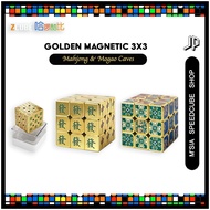 [JPEARLY] Zcube Golden Magnetic 3x3 Cube / Mahjong & Mogao Caves / Magnetic Cube Speedcube 3x3
