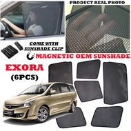 PROTON EXORA Sunshade Original Custom Fit OEM Window Cover UV Sunlight Protector Door Pintu Kereta