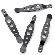 Titanium Holey Knife Pocket Clip Back Clamp for Rick Hinderer XM18 XM24 ZT0560 0850 0456 0055 0095 0