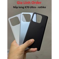 Redmi K70 Ultra / K70 Extreme Edition / K70Ultra / rothko Back Cover