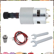 DC Motor CNC 775 Spindle Motor 100W 12-24VDC 20000RMP + ER11 Collet for DIY Mini CNC 3018 3018Pro 30
