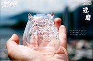 全新 TOYZEROPLUS DEMON CRAFT GANSO DARUMA 元祖達磨匠鬼 Vinly Figure 透明達磨