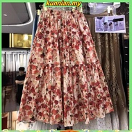 SKIRT WANITA / SKIRT TUTU FLORAL ENGLISH COTTON FROM BANGKOK KOD 555