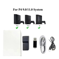 One-key Jb Tool Mod Set Usb-c Adapter Ps4 Jailbreaker 11 With Ethernet Cable Jb Tool For Ps4/ps4 Pro