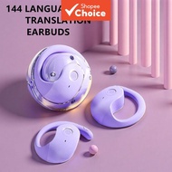 CS-952 Real-Time Translation Earbuds BT Simultaneous Interpretation 144  Languages Ear Hanging Water