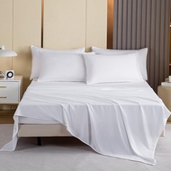 White Flat Sheet Hotel/Cadar Putih Hotel/Cadar Hotel Single, Queen King /White Bedsheet Hotel Qualit
