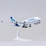 20CM Toy Model Plane A380 Prototype Airline Airbus A380 Aircraft Alloy Metal Diecast Airplanes Plane