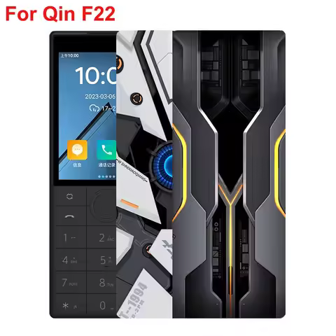 For Qin F22 Phone Case For Qin F22 Pro Soft Silicone Back Cover For Qin F21 Pro Plus Protective Shoc