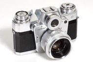 Contarex Bulleye with Zeiss Planar 50mm F2，連Contarex轉Nikon Z接環