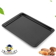 Baking Tray Cookie Long Black Coated Size 37x25.5x1.7cm Baking Tray Baking Pan
