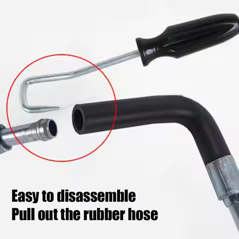 Car Hose Removal Tool Oil Pipe Removal Hook Fuel Line Separator Disconnect Puller Tool Tire Stone Cl